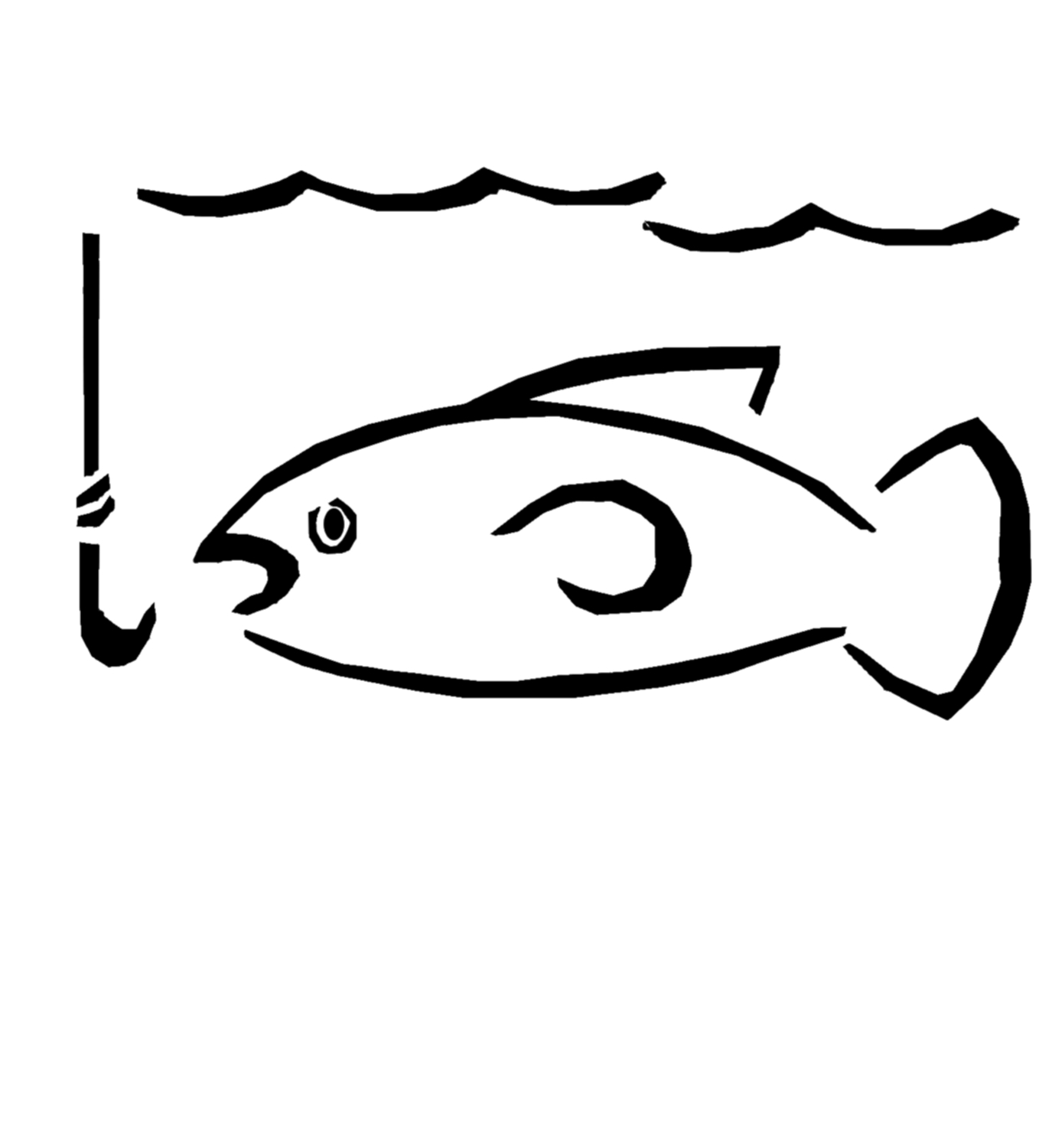 Fish Hook Clip Art - ClipArt Best