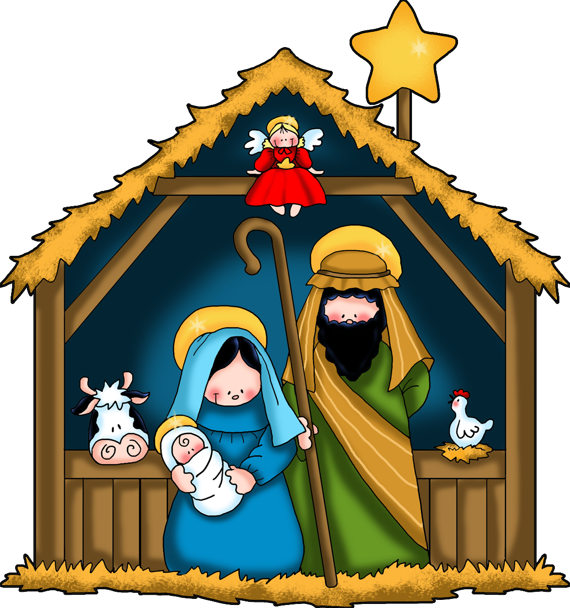 nativity scene images - www. - ClipArt Best - ClipArt Best