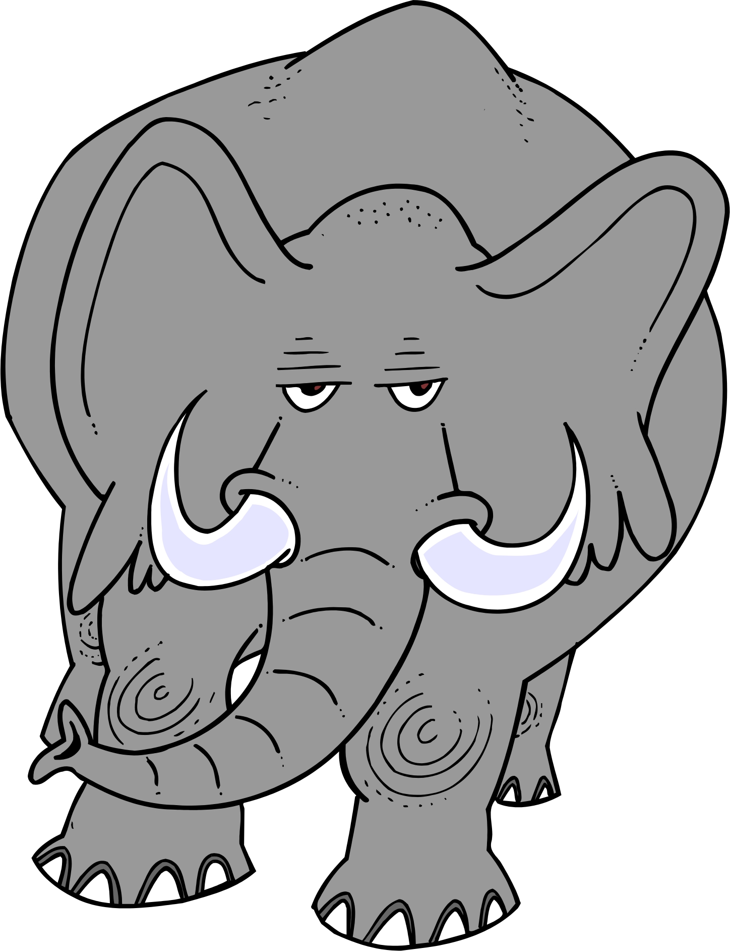 elephant eating clipart - photo #40