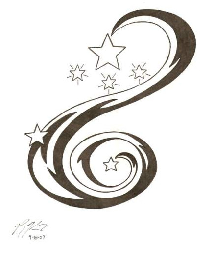star tattoo swirl by Darkhalf05 on deviantART