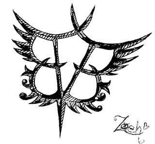 Black Veil Brides Logo And White Fox Graphics Free Tattoo