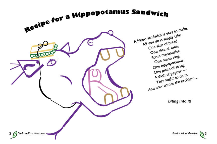 Recipe for a Hippopotamus Sandwich by youkai-hanyou on deviantART