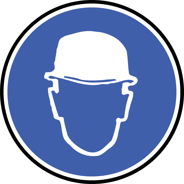 Wear Helmet clip art - vector clip art online, royalty free ...