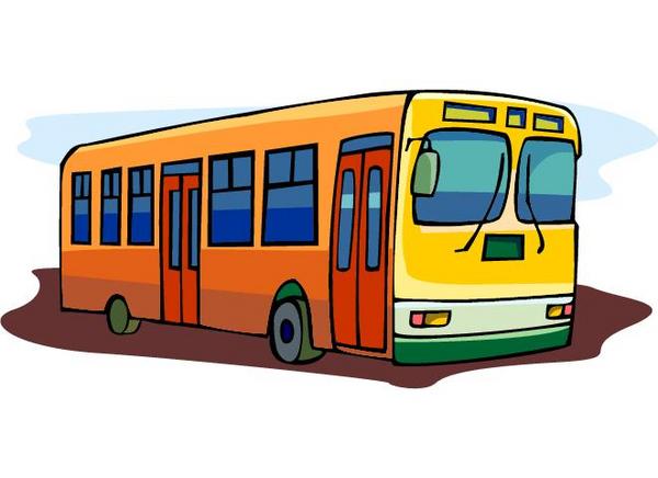 clip art of cartoon bus - photo #38