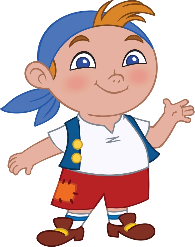 Jake And The Neverland Pirate Clipart Black And White | Clipart ...