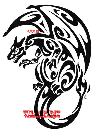 dragon tattoo wallpaper
