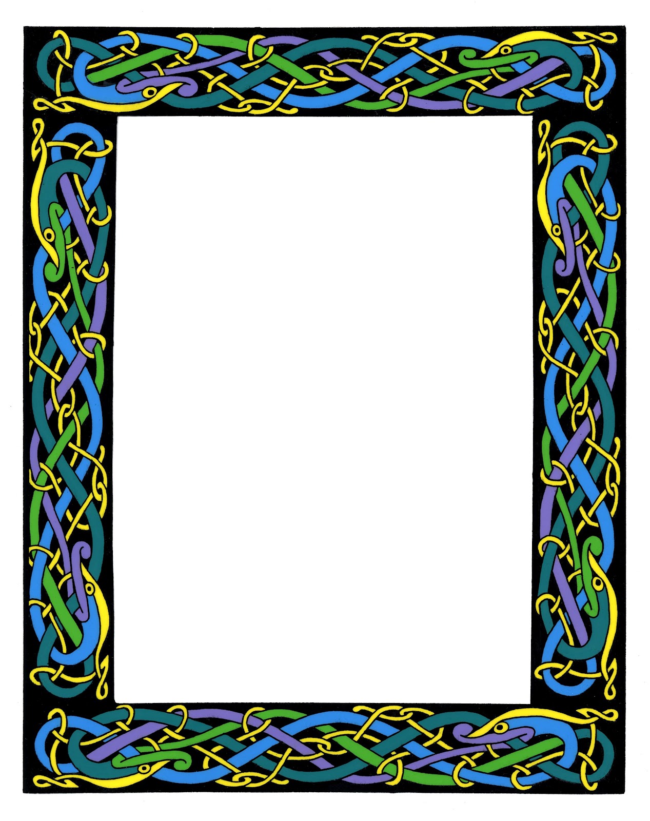 free celtic frames clip art - photo #4