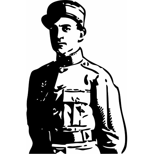 Military Man -Clipart Pictures