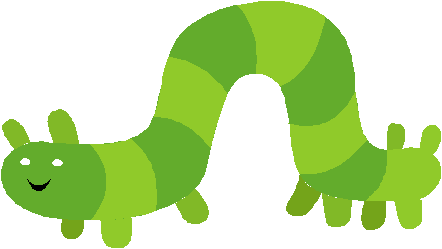 Pix For > Inchworm Clipart