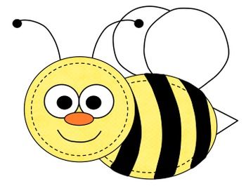 Bees and Honey Clipart