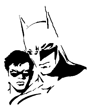 Batman Stencils - Cliparts.co