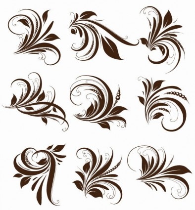 Free corner flourish vector Free vector for free download (about ...