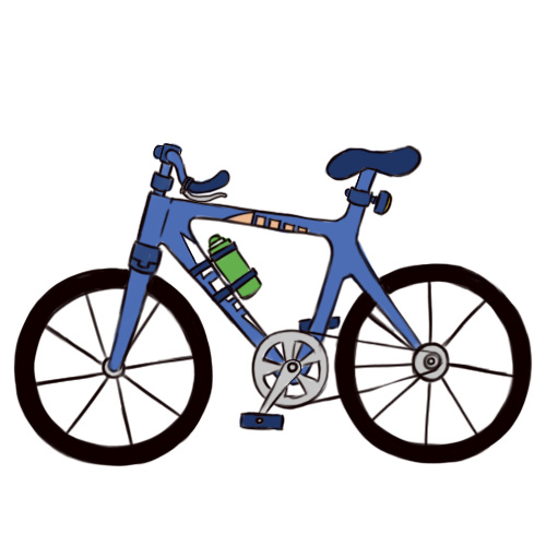 How to Draw a Cartoon Bicycle: 6 Steps (with Pictures) - wikiHow