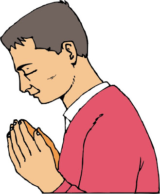 Clipart Young Man Praying