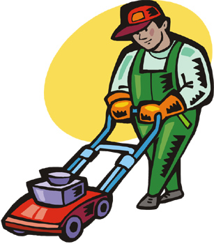 Lawn Mowing Cartoons - Cliparts.co