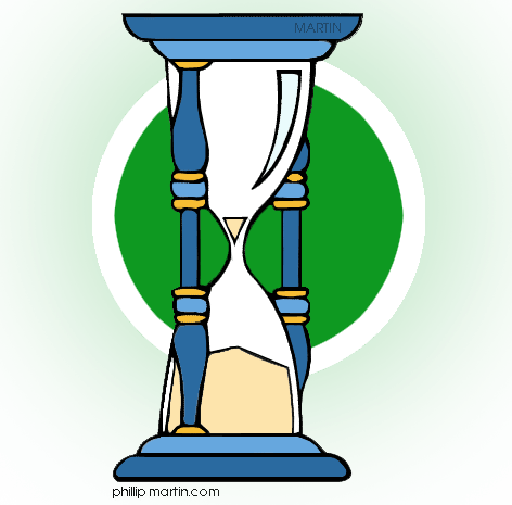 Free Time Clip Art by Phillip Martin, Sand Timer