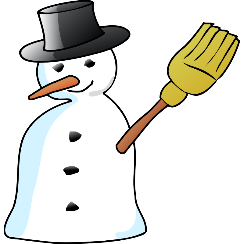 Clipart - Snowman