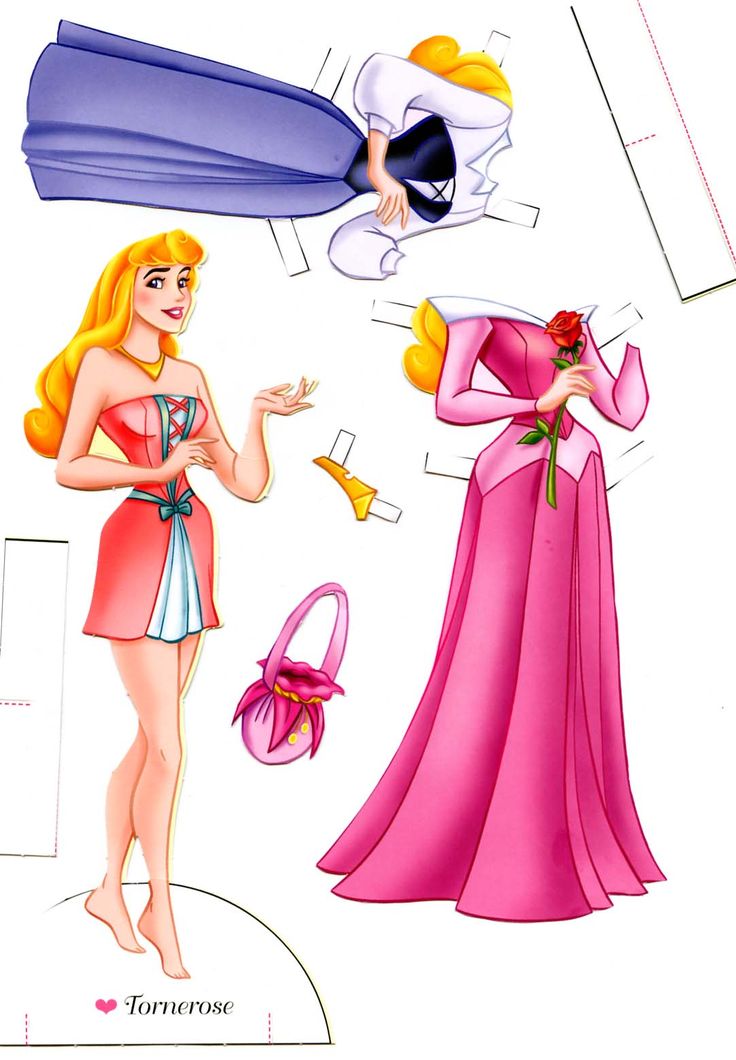 Disney Paper Doll | Clip art & coloring pages | Pinterest