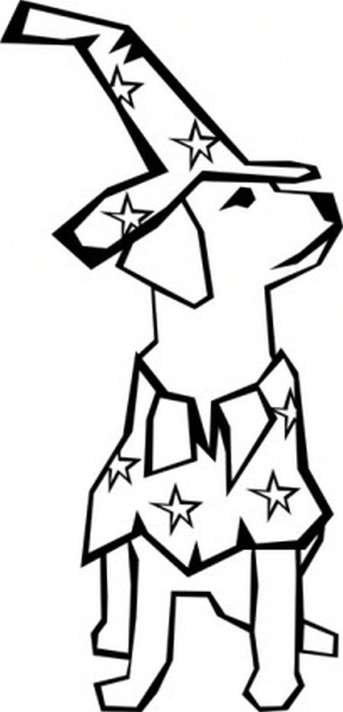 Dog Simple Drawing Clip Art 9 | Free Vector Download - Graphics ...