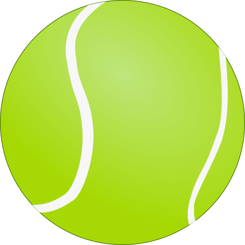 Clipart - Tennis Ball - Bola de Tenis