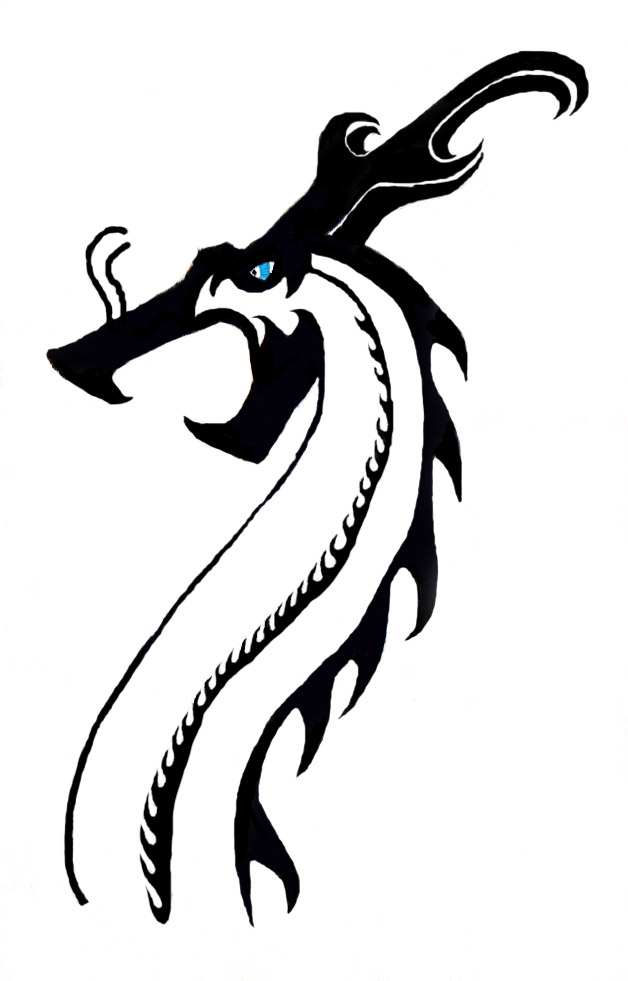 Simple Chinese Dragon Design by roninvalkyrie on deviantART