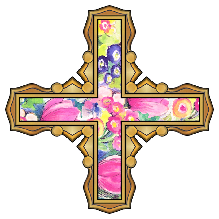 easter cross free clipart - photo #35
