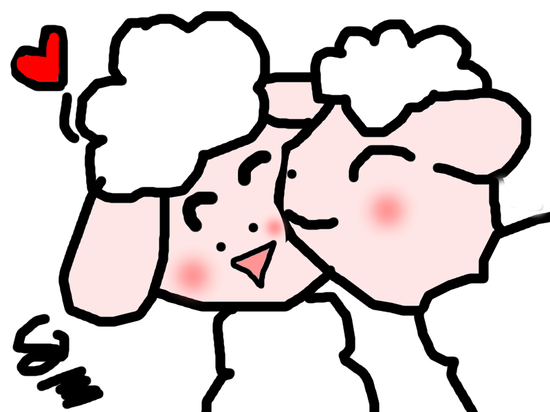 Cute sheep couple by FairyAngelKitty on deviantART