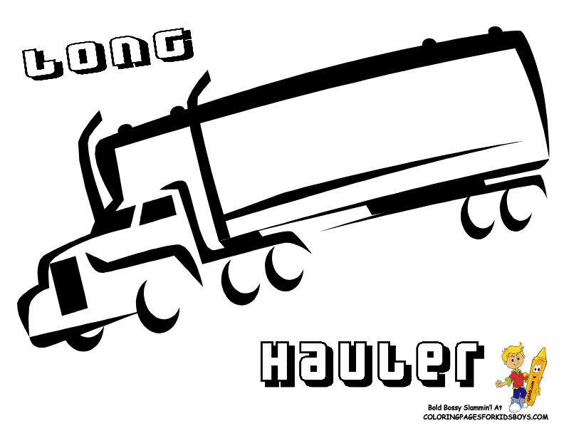 mack truck Colouring Pages (page 3)