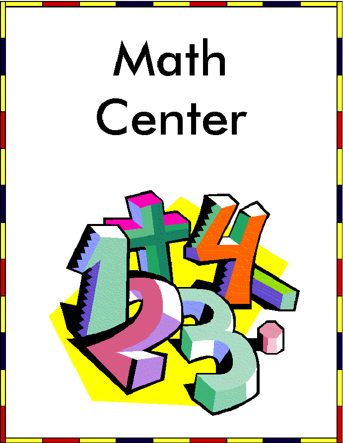 A to Z Kids Stuff Center Sign Math