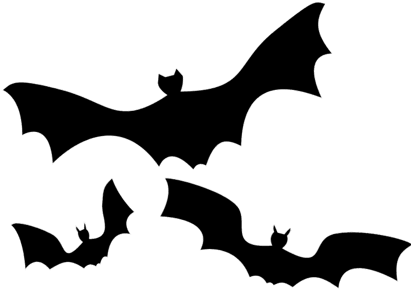 Pix For > Scary Bats Halloween