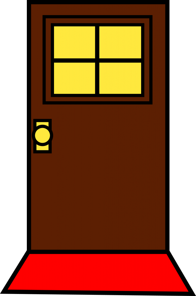 10065-cartoon-door-clip-art - Interior Decorating Ideas