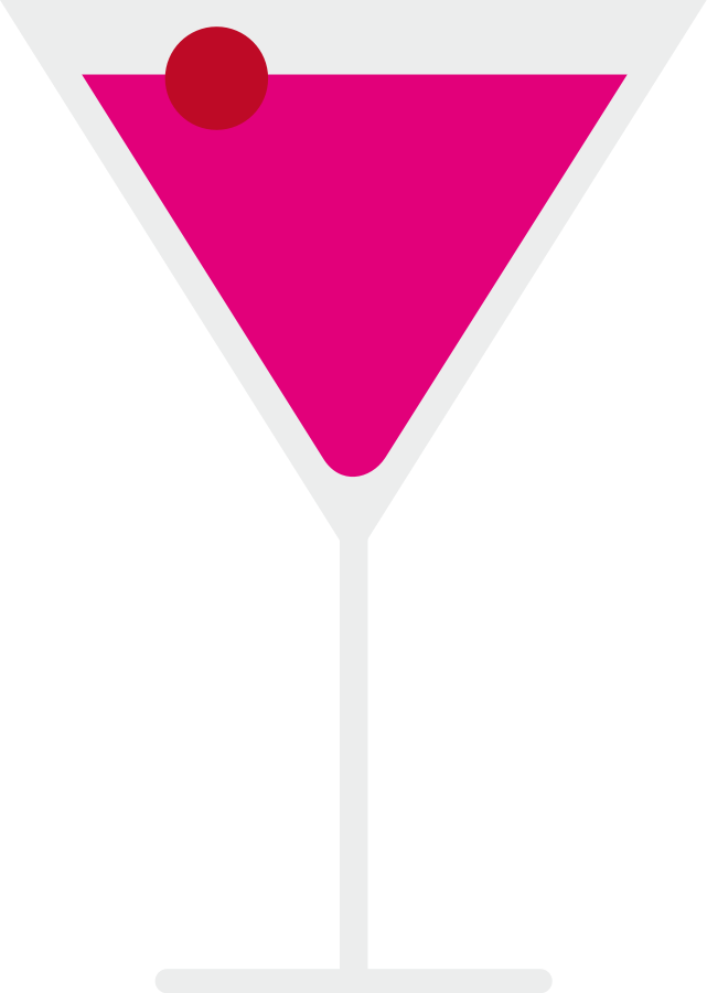 Cocktail Glass (Cosmopolitan) Clipart, vector clip art online ...
