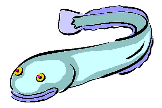 Electric Eel Cartoon" By Kwg2200 | Redbubble - Cliparts.co