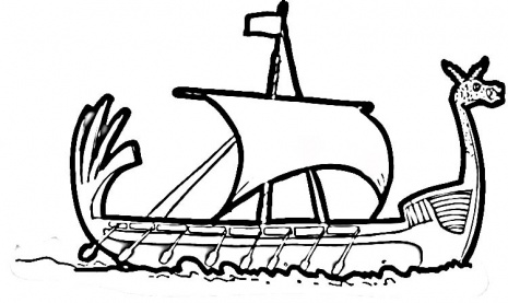 Viking Ship Drawing - ClipArt Best