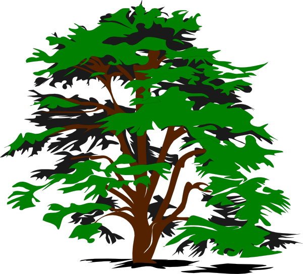 Simple Tree clip art Free Vector / 4Vector