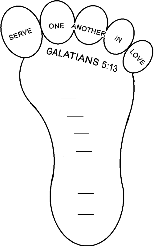 babies feet coloring pages - photo #38