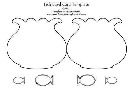 Fish Bowl Card Template - Cu4cu - Designer Resources