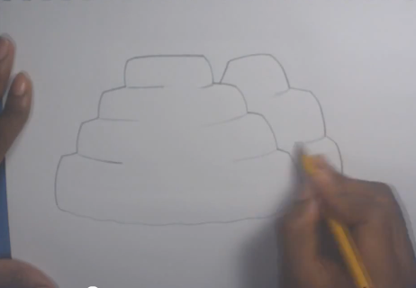 How to Draw a Sandcastle Step by Step | How to Draw Faster