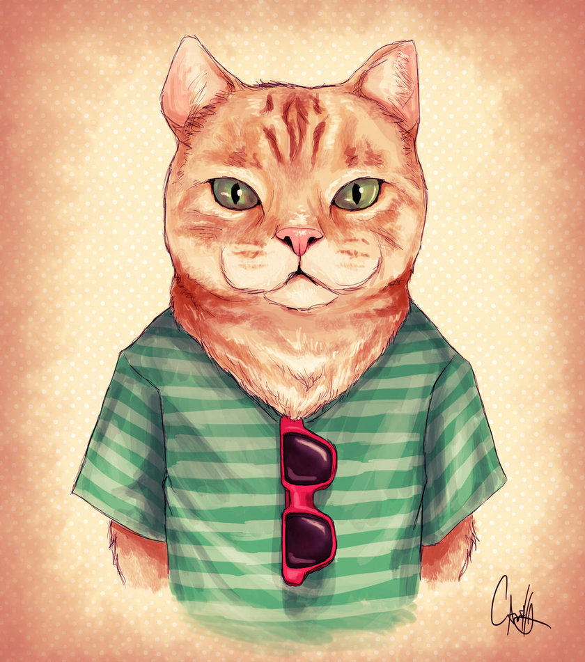 Cool Cat by caah97 on DeviantArt