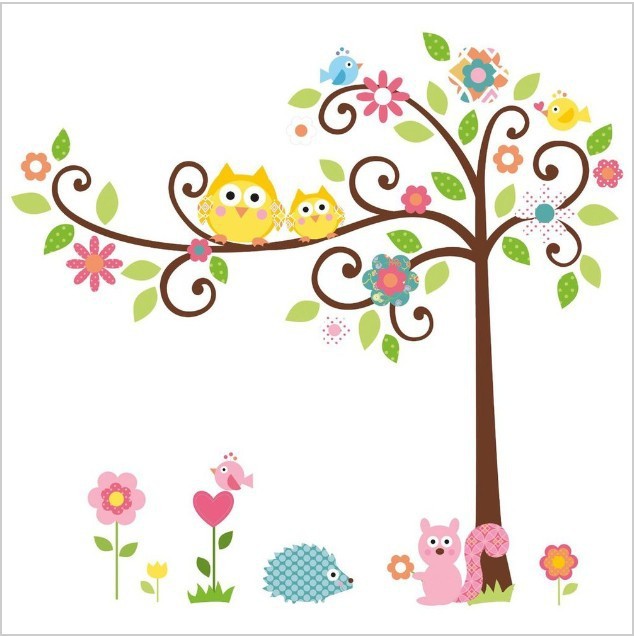 Aliexpress.com : Buy High quality!Free shipping Cute Owl Tree Peel ...