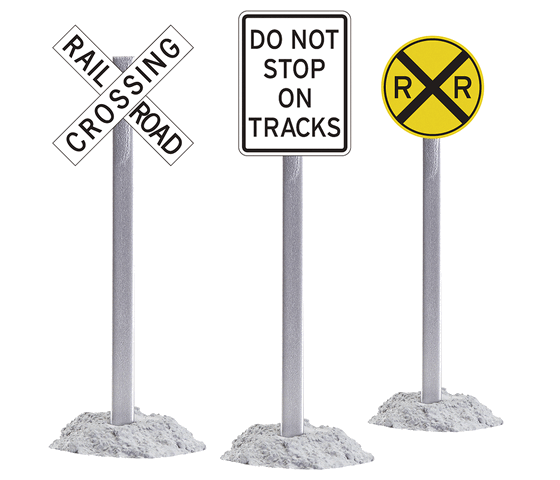 21738 Railroad Crossing Sign Pack (6) [6-21738] - $21.99 ...