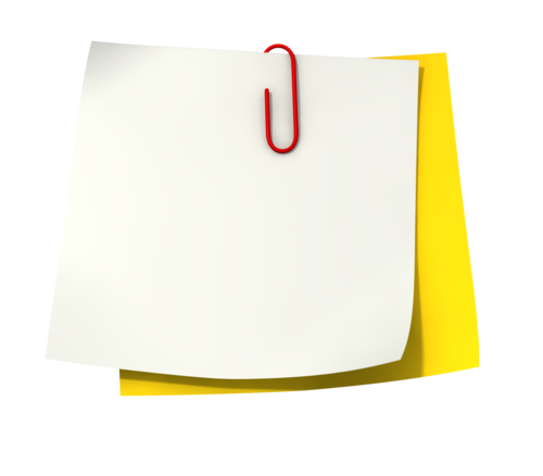 Paper Notes Png - ClipArt Best