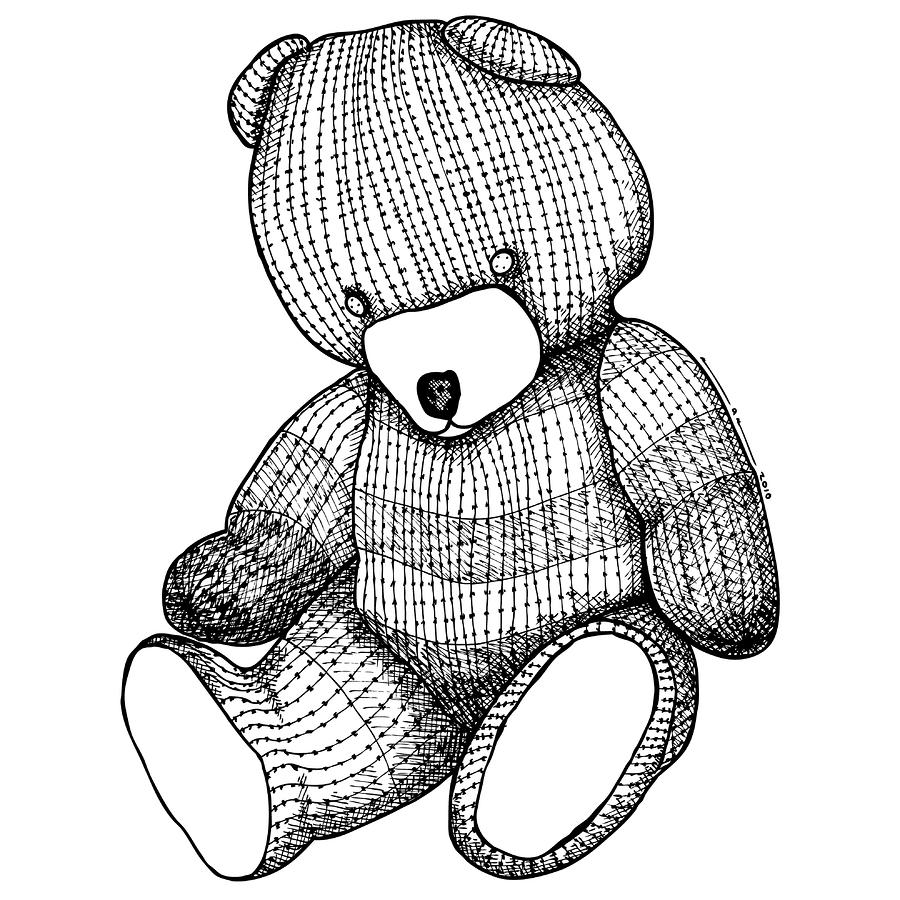 How To Draw A Teddy Bear Step By Step Easy - ClipArt Best