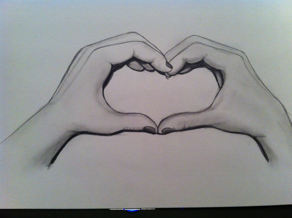Love heart hands by KitaHorrocks-art on DeviantArt