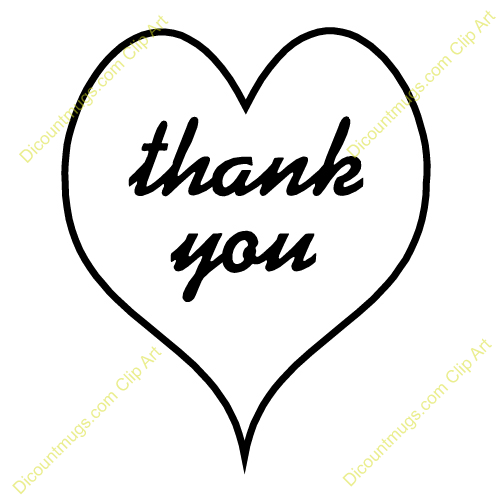 clip art thank you from the bottom of my heart - photo #37