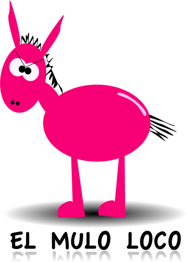 Donkey - vector Clip Art