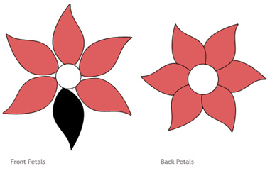 Petal Template - Cliparts.co