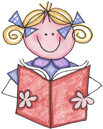 Clip Art Children Reading Books - ClipArt Best