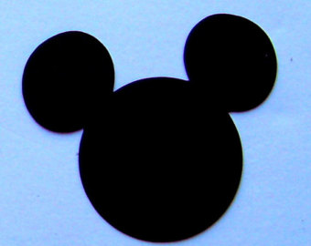 Black Mickey Mouse Head Outline Images & Pictures - Becuo