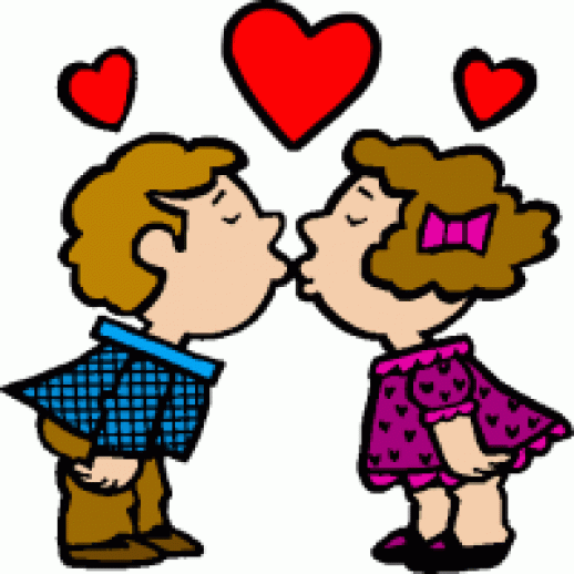 free animated kisses clipart - photo #24